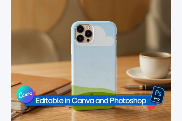 Download Phone Case Mockup for Canva &amp; Photoshop - Premium Resources